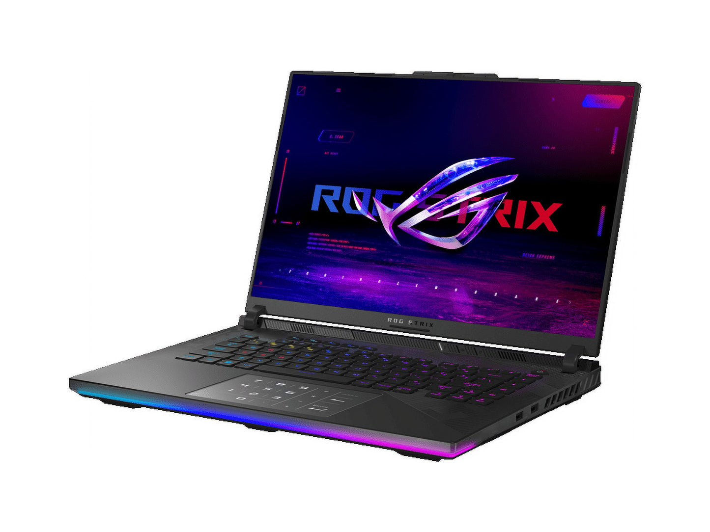 ROG Strix SCAR 16 G634JZR-XS96 - Intel Core I9 - I9-14900Hx / up to 5.8 Ghz - Win 11 Pro - Geforce RTX 4080 - 32 GB RAM - 1 TB SSD Nvme, Raid 0 Configuration, Performance - 16" 2560 X 1600 (WQXGA) @ 240 Hz - 2.5 Gigabit Ethernet - Wi-Fi 6E, Bluetooth