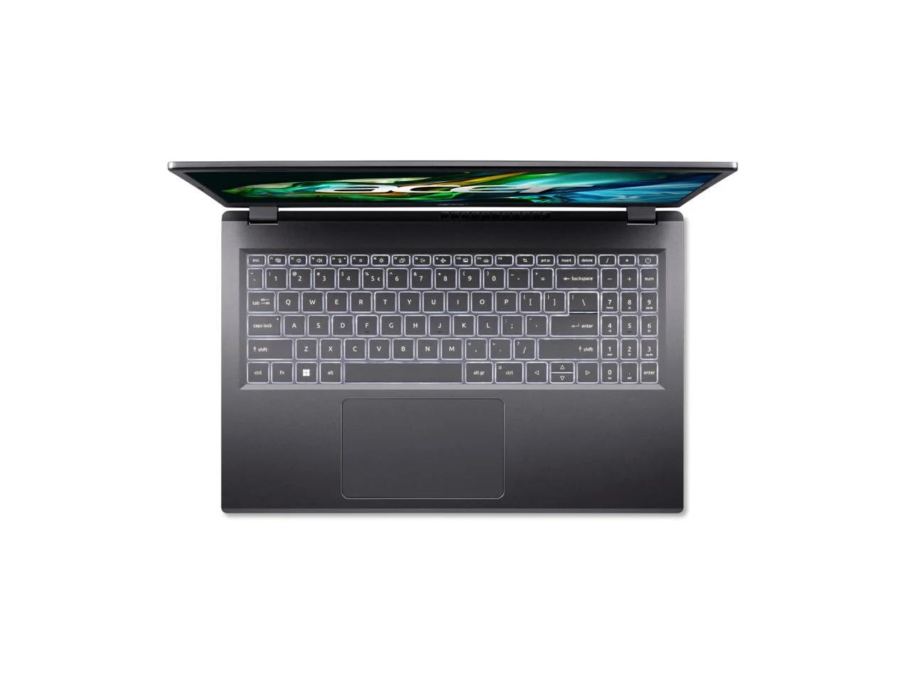 Laptop Aspire 5 Intel Core I5-1335U 16 GB LPDDR5 Memory 512 GB Pcie SSD Intel Iris Xe Graphics 15.6'' Windows 11 Home 64-Bit A515-58M-54LG