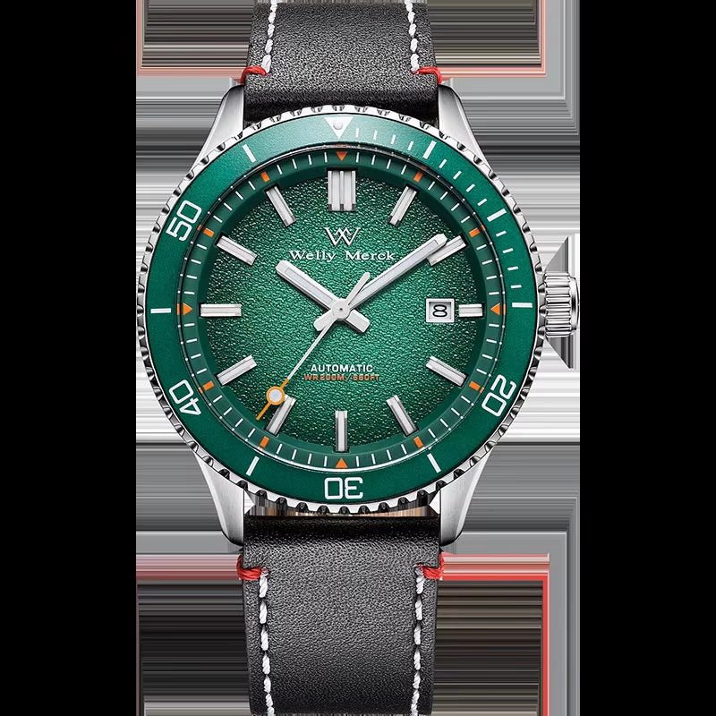 WM Watch Dive Watch Automatic Mechanical Watches Man Diving Watch Sapphire Stainless Steel Diver Wrist Watch WM046