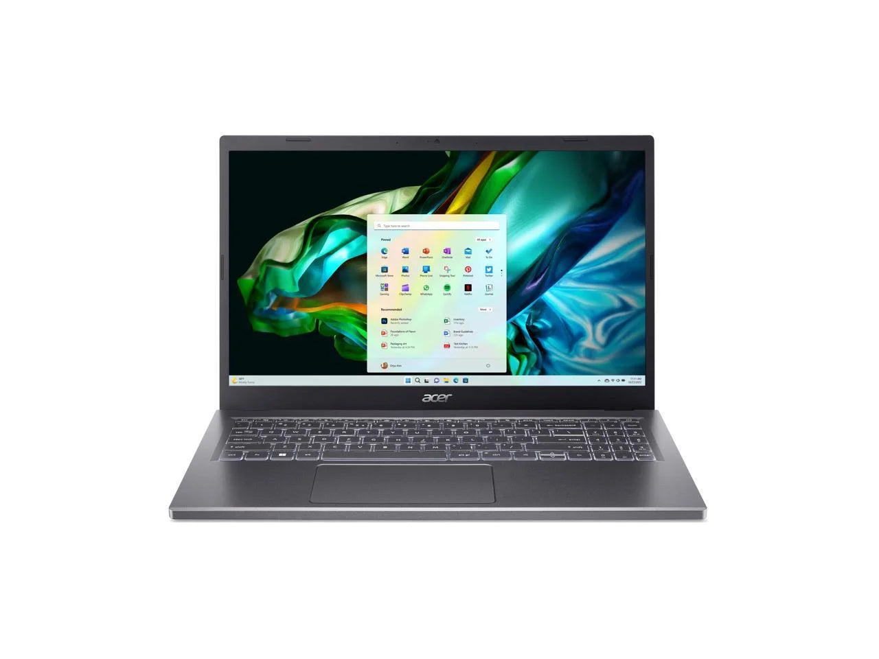 Laptop Aspire 5 Intel Core I5-1335U 16 GB LPDDR5 Memory 512 GB Pcie SSD Intel Iris Xe Graphics 15.6'' Windows 11 Home 64-Bit A515-58M-54LG