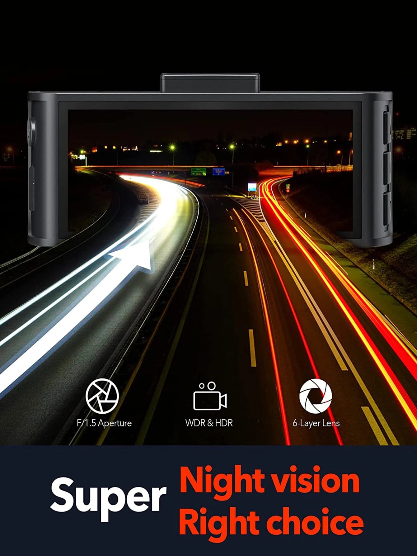 [F7NP 4K Dash Cam+Type-C Hardwire Kit]Redtiger F7NP 4K Dash Cam with Wi-Fi GPS Front and Type-C Hardwire Kit