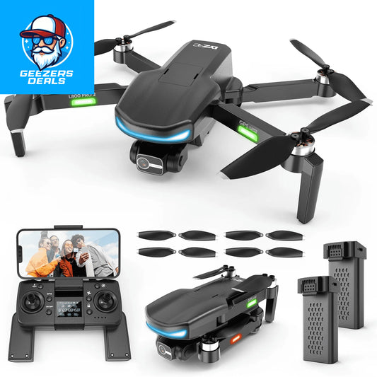 L800 Pro2 GPS Drone with 4K Camera, 3-Axis Gimbal, 5G WIFI, 2 Batteries