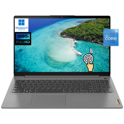 HP 15 15.6" FHD Business & Student Laptop Computer, Intel Core I3-1215U, up to 4.40Ghz, 8GB RAM, 256GB SSD, Long Battery Life, Wi-Fi 5, Bluetooth, HDMI, 4In1 Accessories, Silver