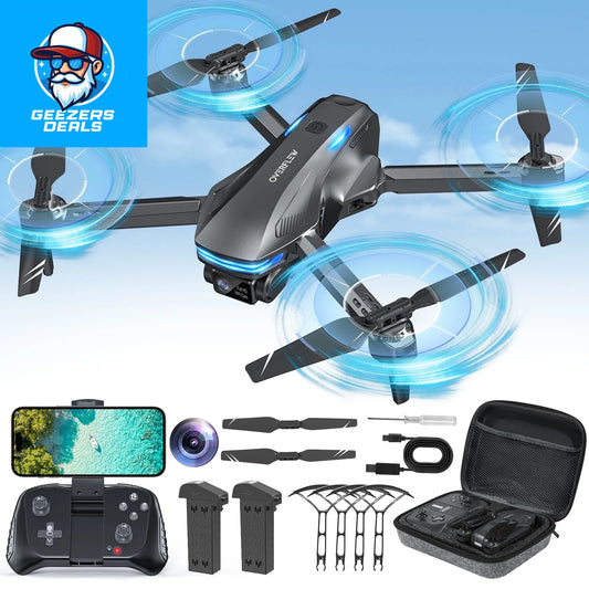 1080P FPV Drone for Adults with Brushless Motor and Optical Flow