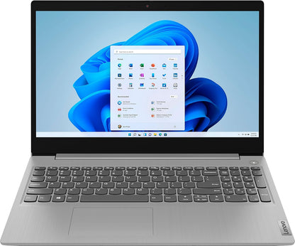 Ideapad 3 15 Laptop, 15.6” FHD Display, AMD Ryzen 3 3250U Processor, 8GB DDR4 RAM, 256GB Pcie SSD, Webcam, HDMI, Wifi 5, Light Weight, Platinum Grey, Windows 10