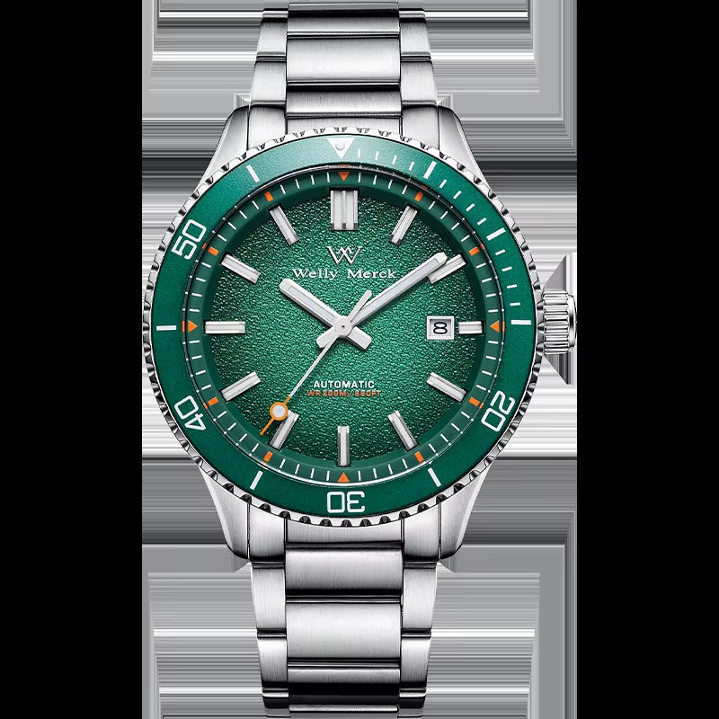 WM Watch Dive Watch Automatic Mechanical Watches Man Diving Watch Sapphire Stainless Steel Diver  Wrist Watch WM046