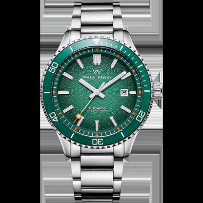 WM Watch Dive Watch Automatic Mechanical Watches Man Diving Watch Sapphire Stainless Steel Diver  Wrist Watch WM046