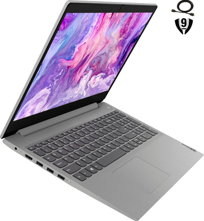 Ideapad 3 15 Laptop, 15.6” FHD Display, AMD Ryzen 3 3250U Processor, 8GB DDR4 RAM, 256GB Pcie SSD, Webcam, HDMI, Wifi 5, Light Weight, Platinum Grey, Windows 10