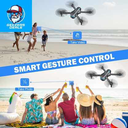 1080P FPV Drone for Adults with Brushless Motor and Optical Flow